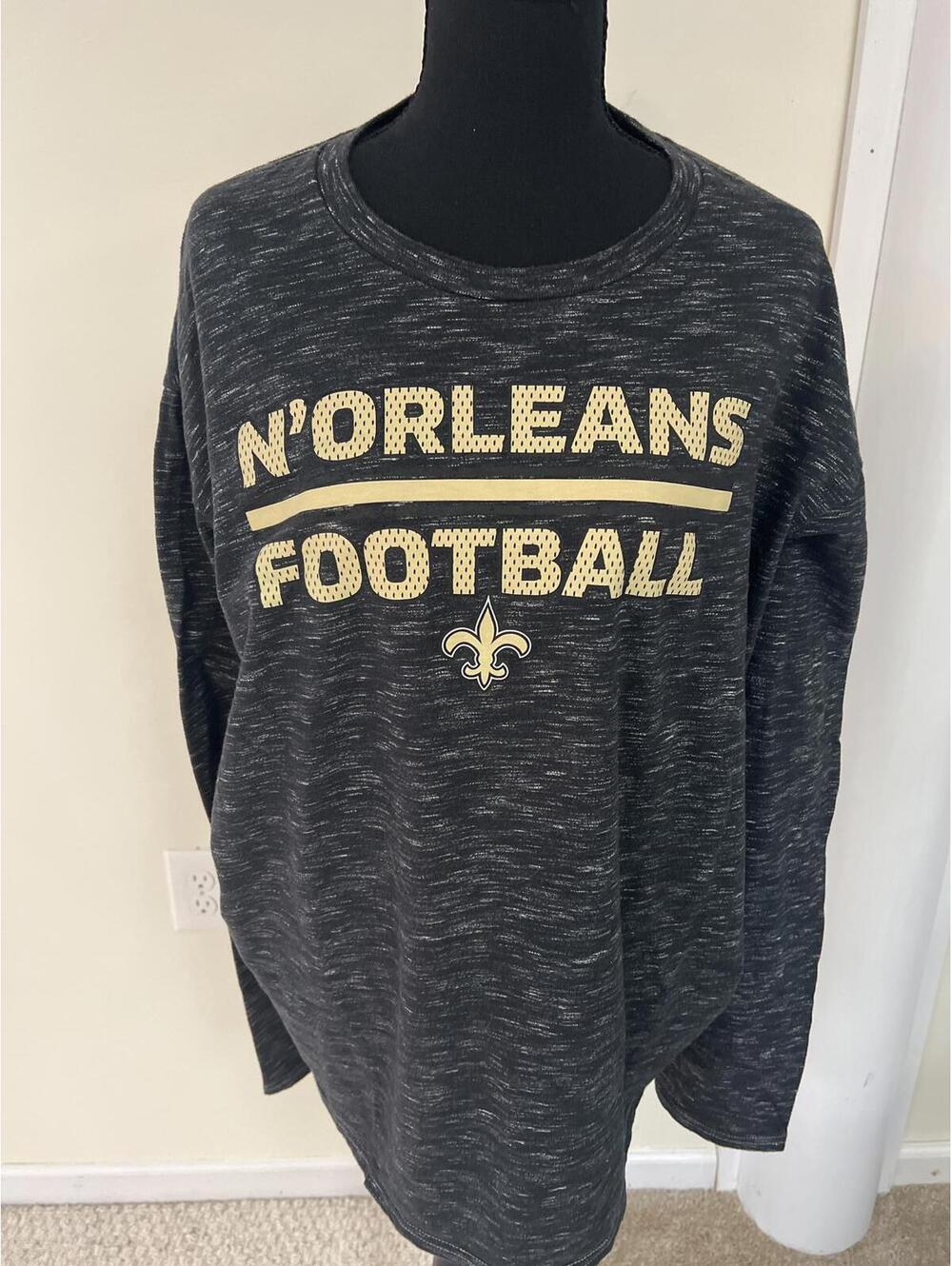 Fanatics N'Orleans Football Long Sleeve Shirt